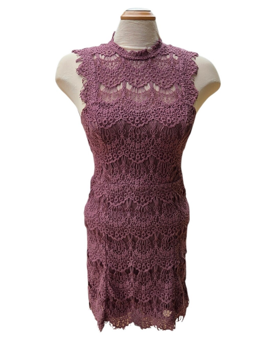 Free People Daydream Lace Open Back Dress Size XS - Picture 2 of 6